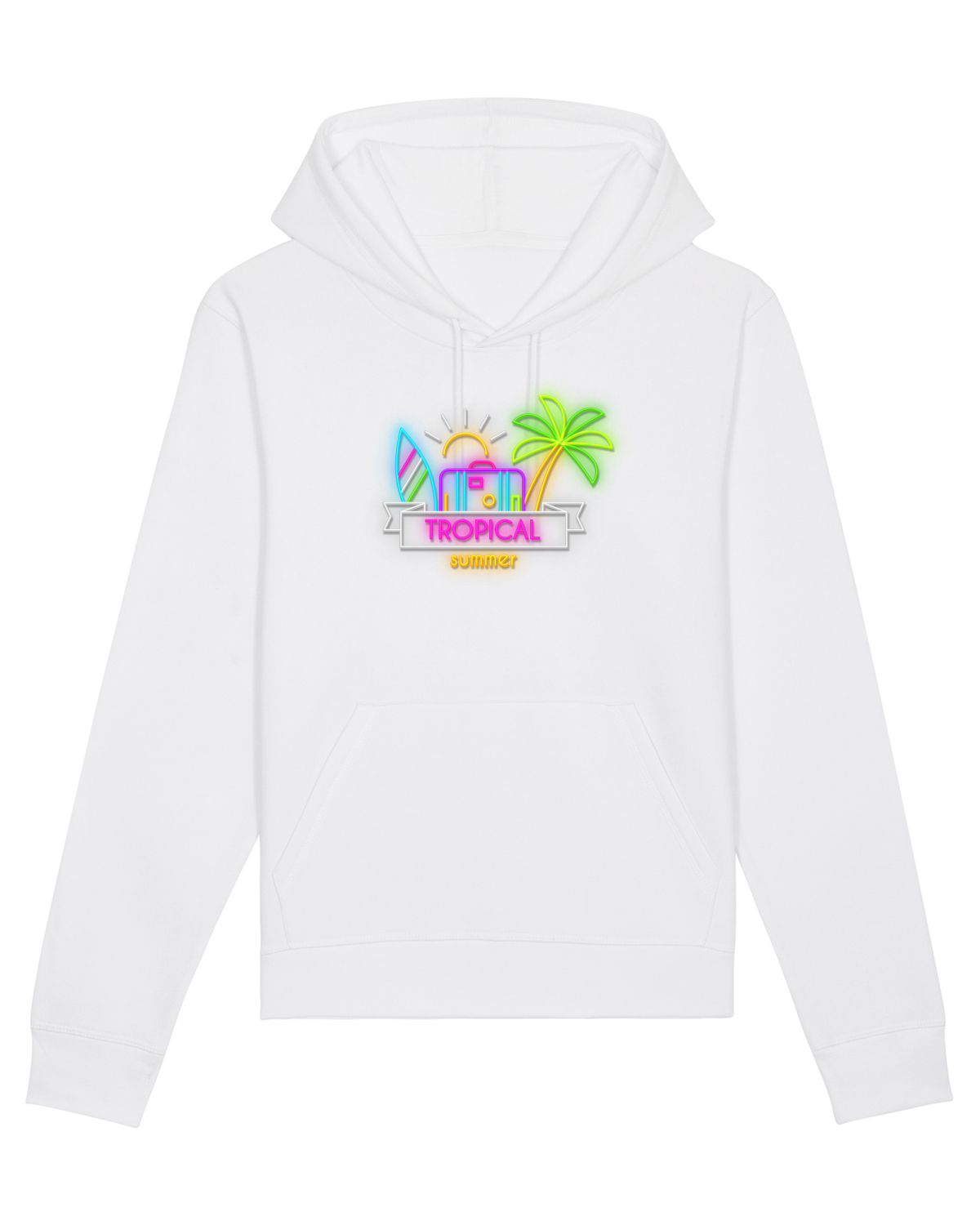 Hanorac Unisex Drummer White