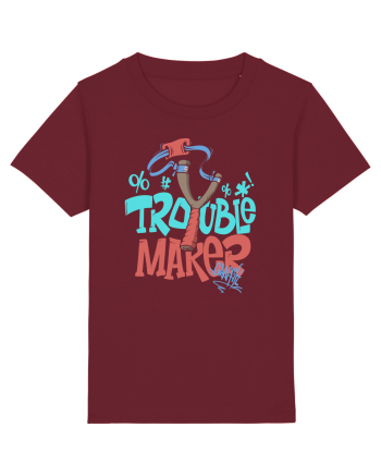 Trouble Maker Burgundy