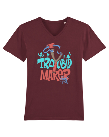 Trouble Maker Burgundy
