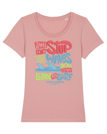 You Can't Stop The Waves Canyon Pink