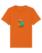 Melcul plimbaret Tricou mânecă scurtă Unisex Rocker