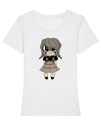 Autumn Little Girl White