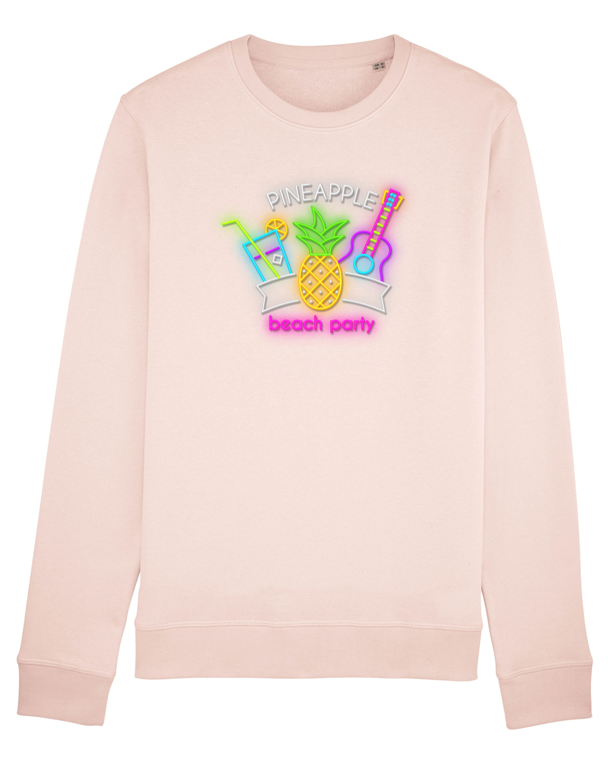 Bluză mânecă lungă Unisex Rise Candy Pink