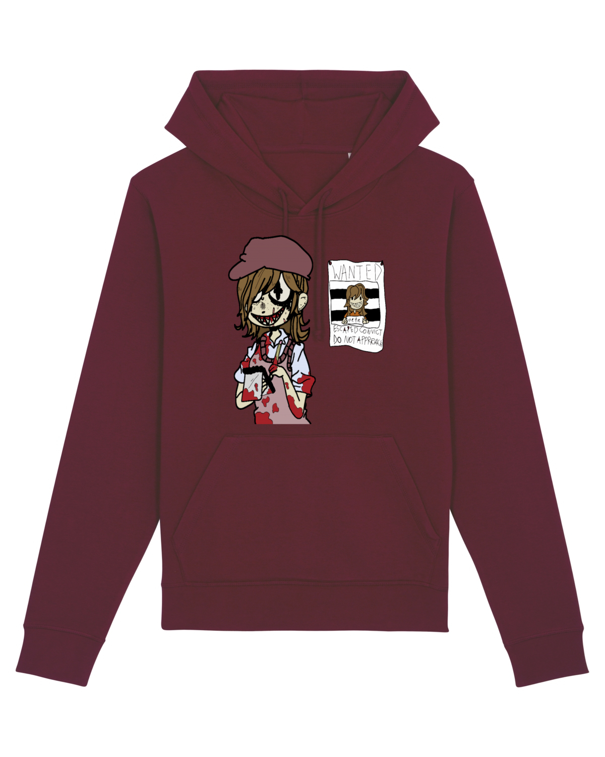 Hanorac Unisex Drummer Burgundy