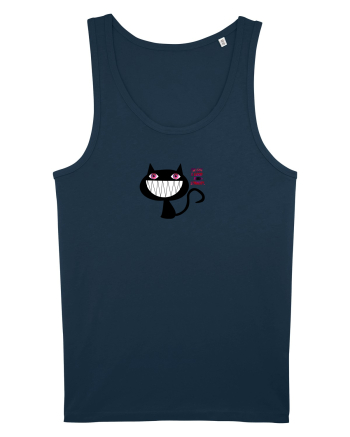 Evil Cat  Navy