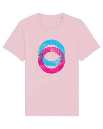 Geometric conjunction Cotton Pink