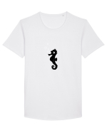 Calut de mare Tricou mânecă scurtă guler larg Bărbat Skater