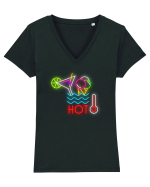 Petrecere fierbinte Tricou mânecă scurtă guler V Damă Evoker