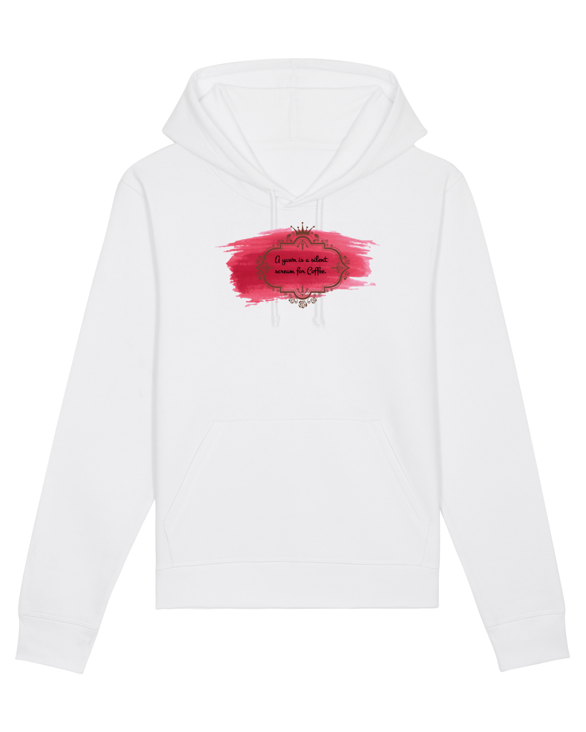 Hanorac Unisex Drummer White