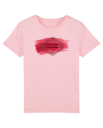 Everything is Coffee Cotton Pink