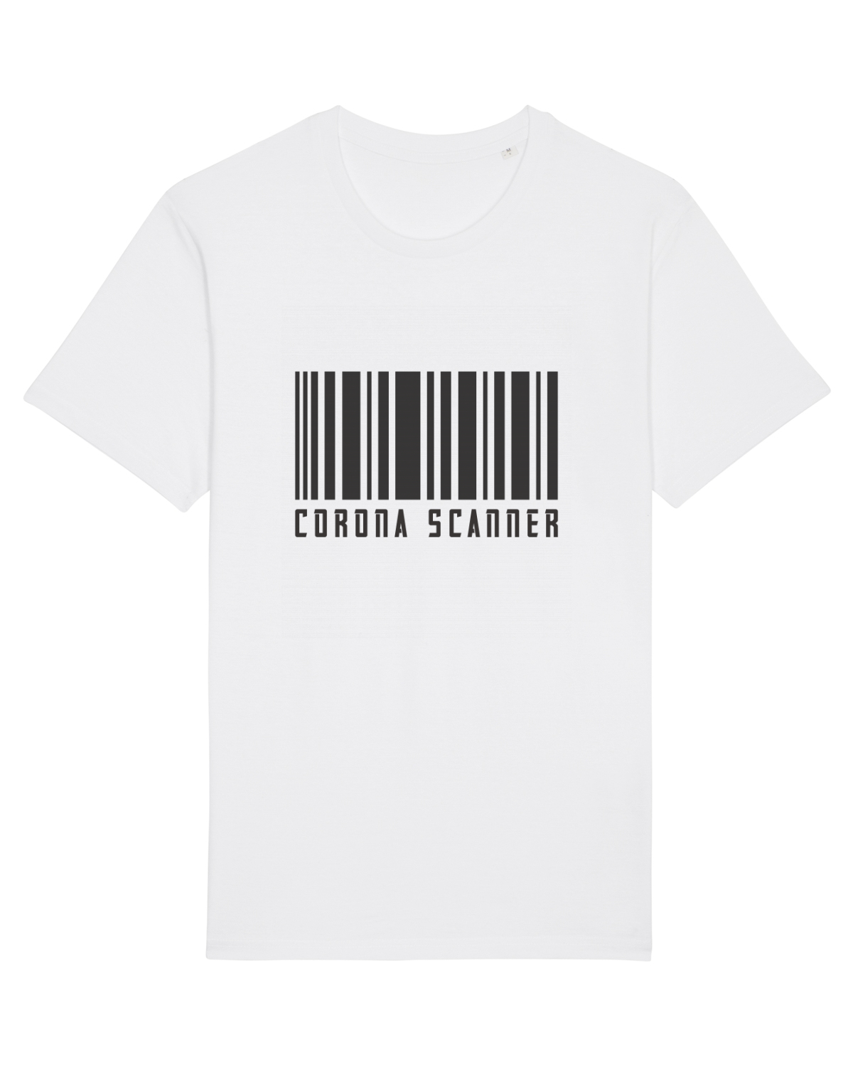 Tricou mânecă scurtă Unisex Rocker White
