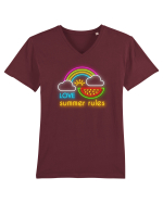 Regulile verii Tricou mânecă scurtă guler V Bărbat Presenter