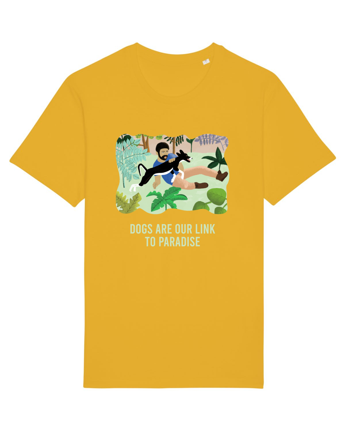 Tricou mânecă scurtă Unisex Rocker Spectra Yellow