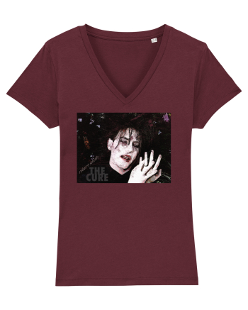 robert smith , the cure Burgundy