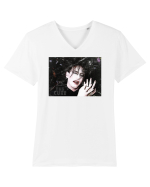 robert smith , the cure Tricou mânecă scurtă guler V Bărbat Presenter