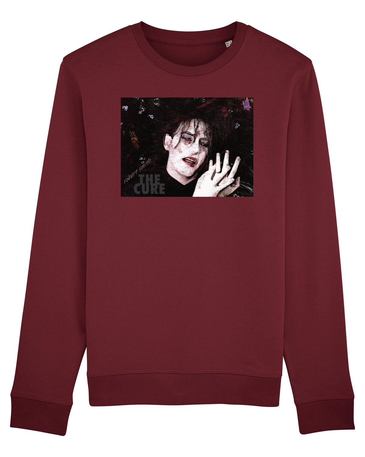Bluză mânecă lungă Unisex Rise Burgundy