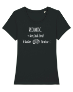 Tricou de scuze pentru a doua zi Tricou mânecă scurtă guler larg fitted Damă Expresser