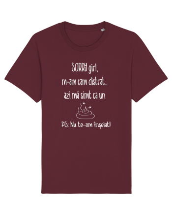 Tricou de scuze  semivionovat Tricou mânecă scurtă Unisex Rocker