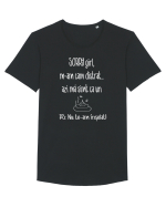 Tricou de scuze  semivionovat Tricou mânecă scurtă guler larg Bărbat Skater