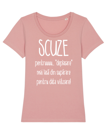 Tricou de scuze pentru recidivisti Canyon Pink