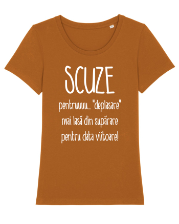 Tricou de scuze pentru recidivisti Roasted Orange