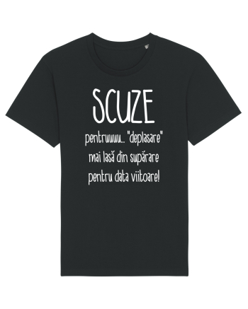 Tricou de scuze pentru recidivisti Black