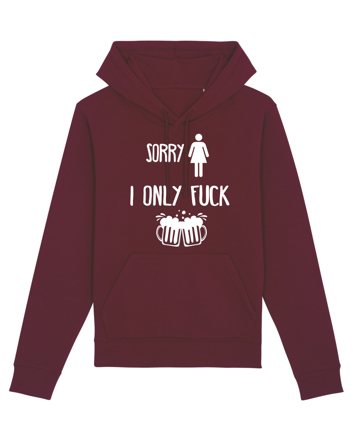 Hanorac Unisex Drummer Burgundy