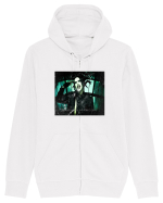 marilyn manson va saluta  Hanorac cu fermoar Unisex Connector
