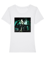 marilyn manson va saluta  Tricou mânecă scurtă guler larg fitted Damă Expresser