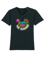 Gustă vara Tricou mânecă scurtă guler V Bărbat Presenter
