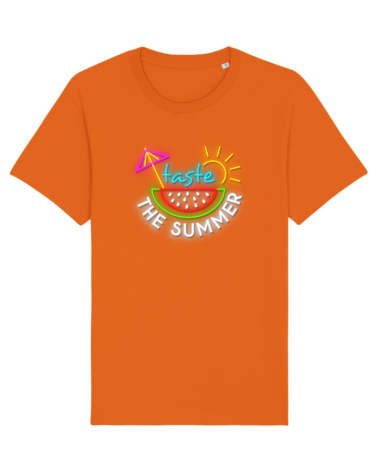 Tricou mânecă scurtă Unisex Rocker Bright Orange