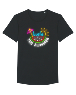 Gustă vara Tricou mânecă scurtă guler larg Bărbat Skater