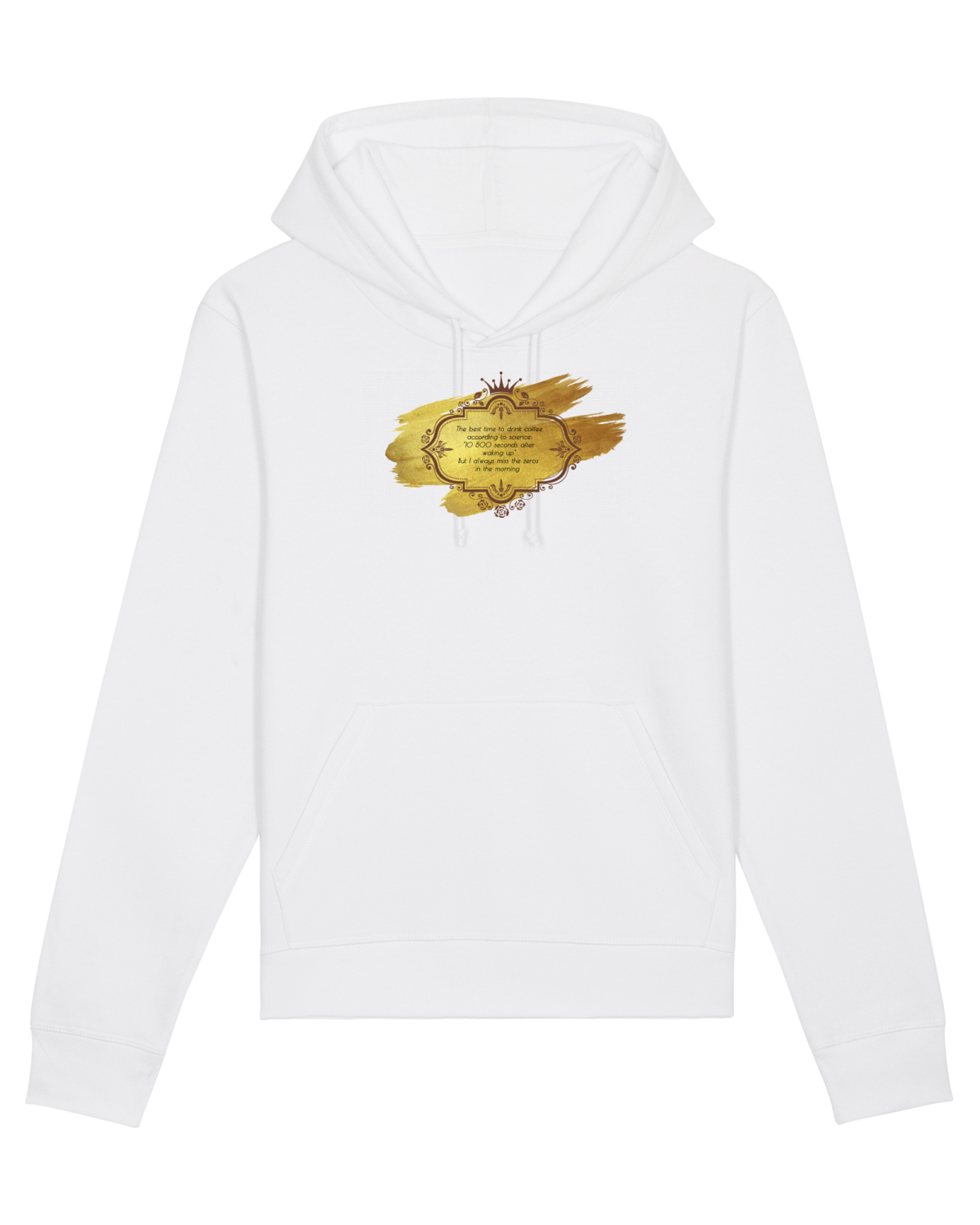Hanorac Unisex Drummer White