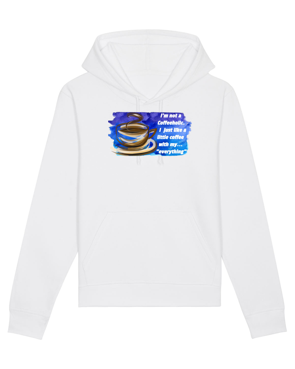 Hanorac Unisex Drummer White