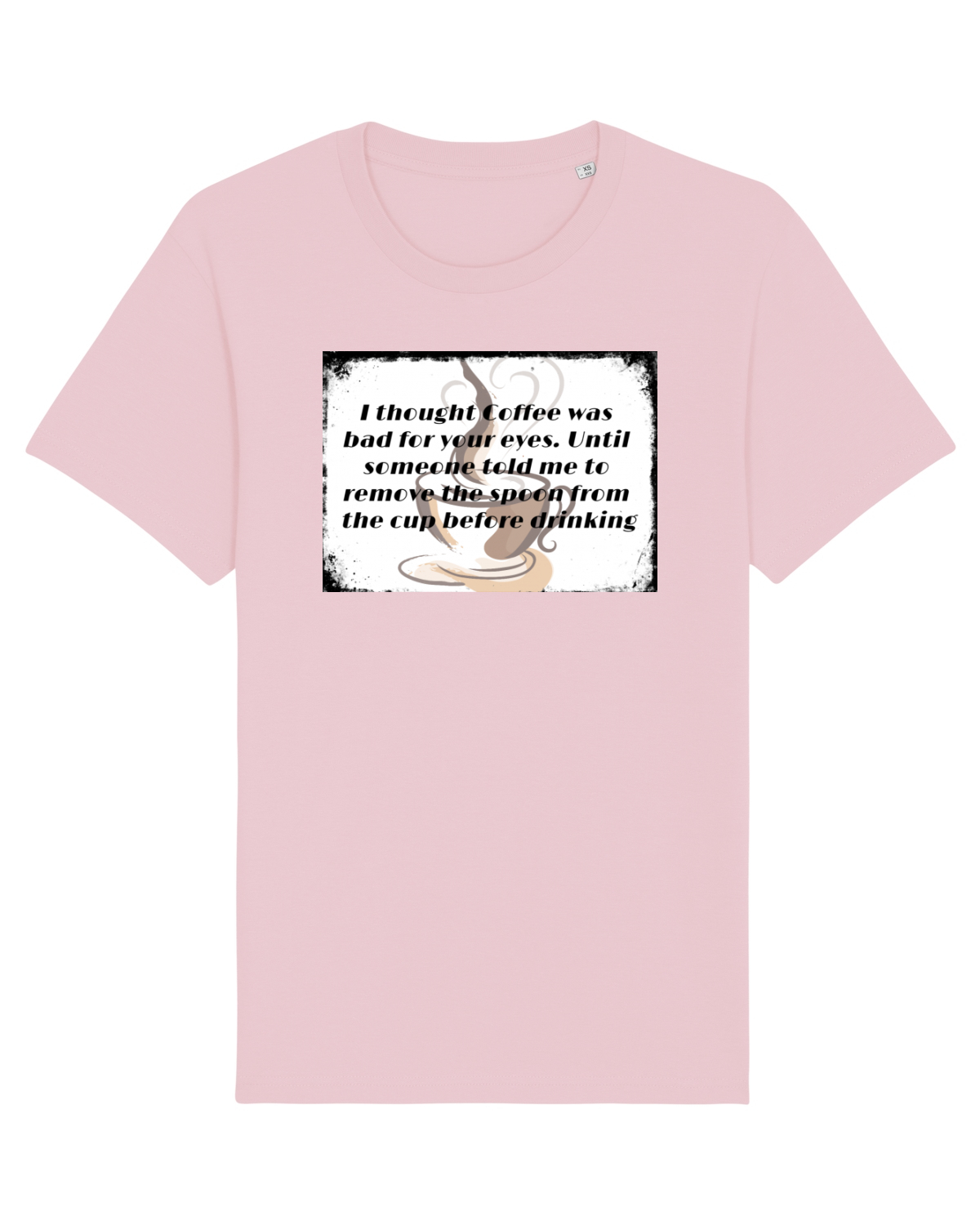Tricou mânecă scurtă Unisex Rocker Cotton Pink