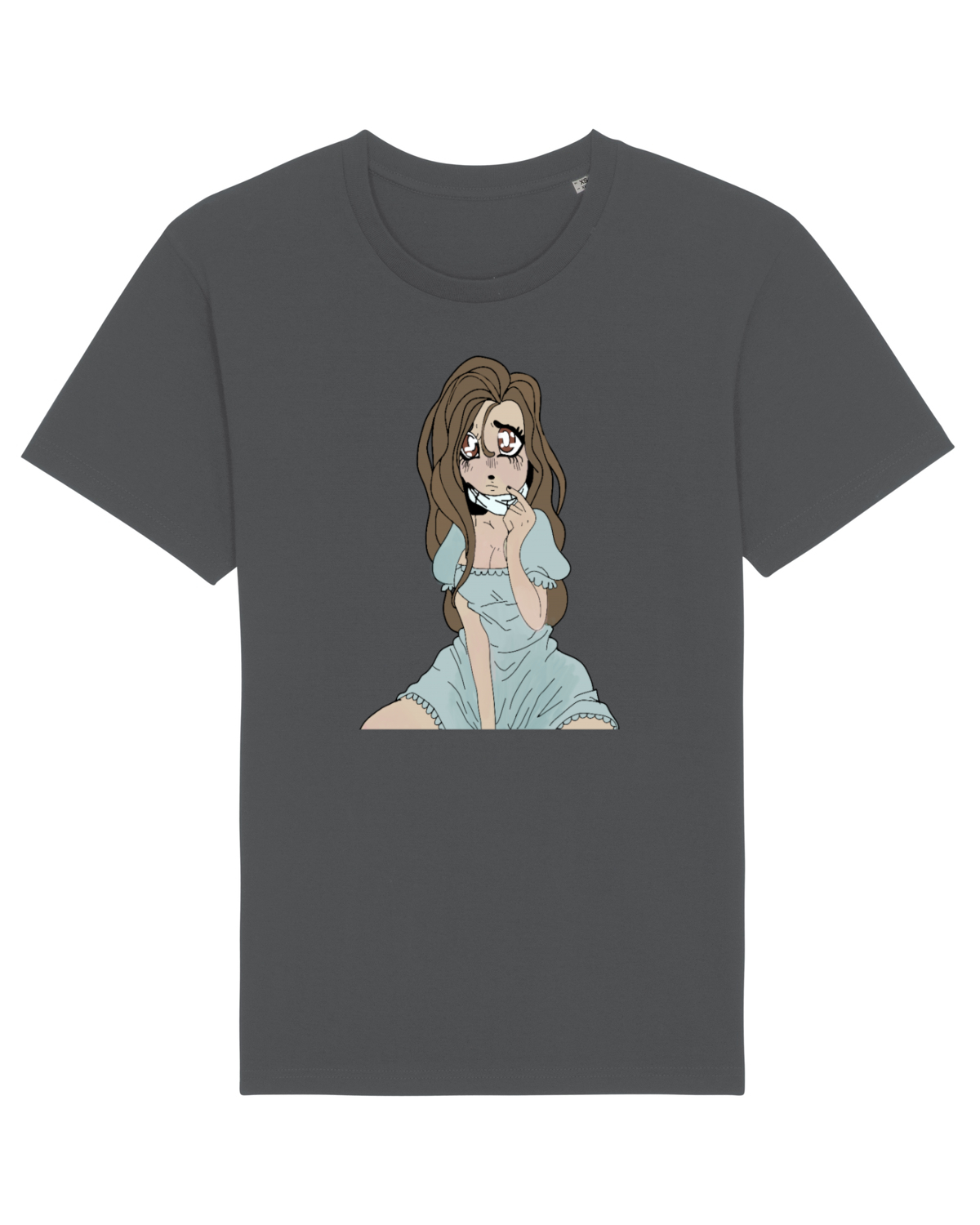 Tricou mânecă scurtă Unisex Rocker Anthracite