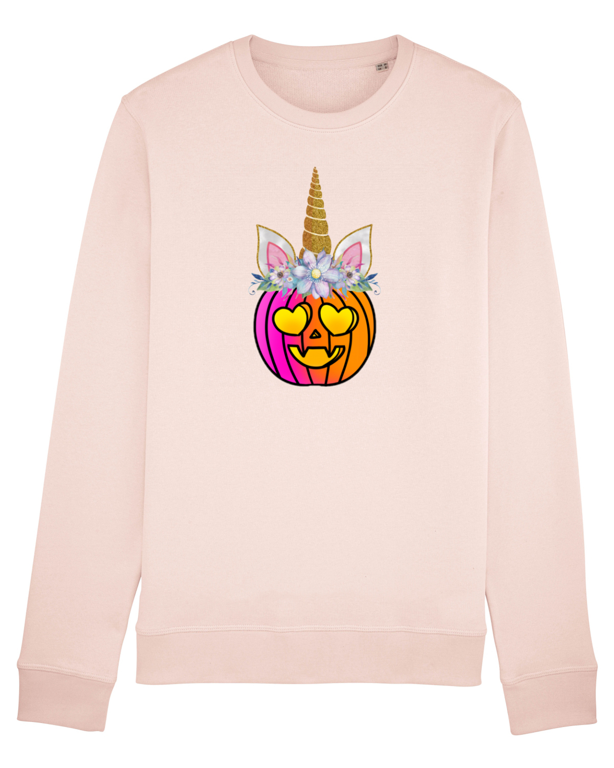 Bluză mânecă lungă Unisex Rise Candy Pink
