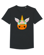 Dovlecel deghizat in unicorn Tricou mânecă scurtă guler larg Bărbat Skater