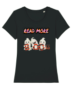 Read more books Tricou mânecă scurtă guler larg fitted Damă Expresser