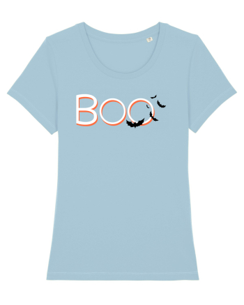 Halloween Boo Sky Blue