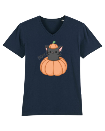 Scary cute black cat French Navy