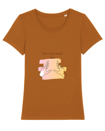 Don`t just exist, live. Roasted Orange