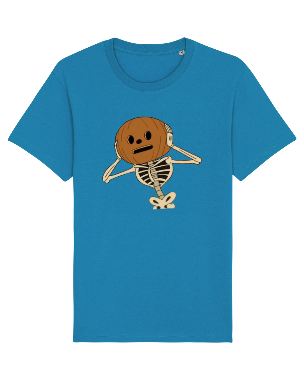 Tricou mânecă scurtă Unisex Rocker Azur