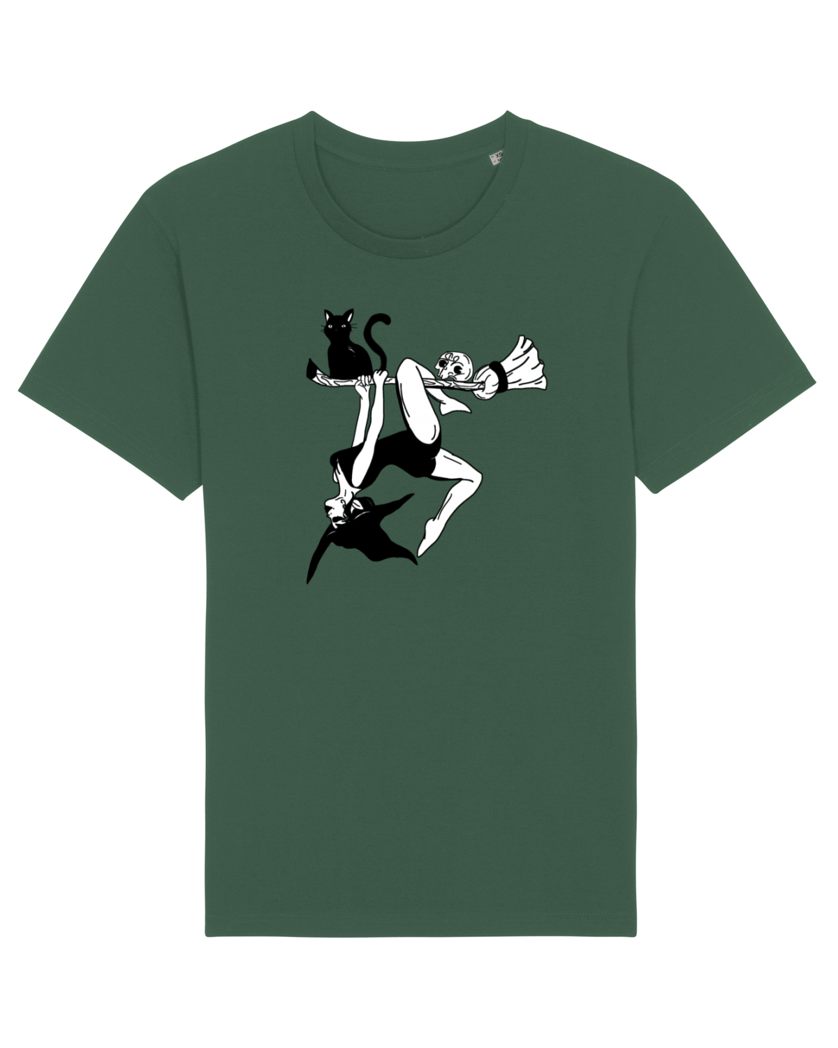 Tricou mânecă scurtă Unisex Rocker Bottle Green
