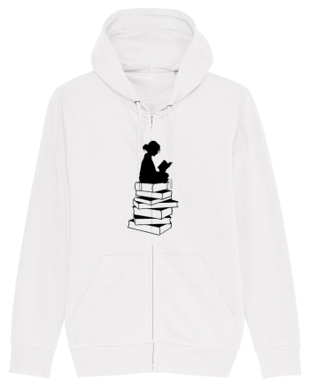 Girl reading White