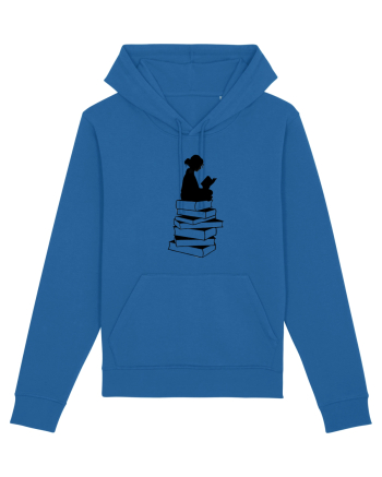 Girl reading Royal Blue