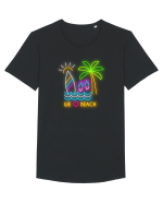 Ne place plaja Tricou mânecă scurtă guler larg Bărbat Skater