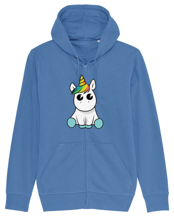 Cute unicorn Bright Blue