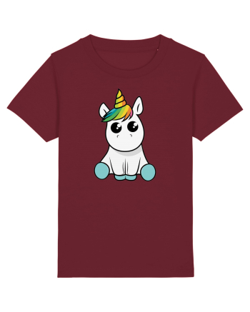 Cute unicorn Burgundy