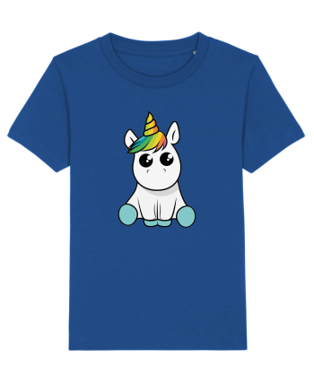Cute unicorn Majorelle Blue